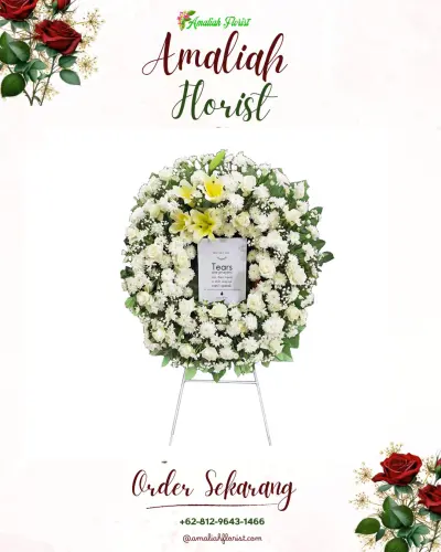 Krans Bunga Duka Cita di Cilembang
